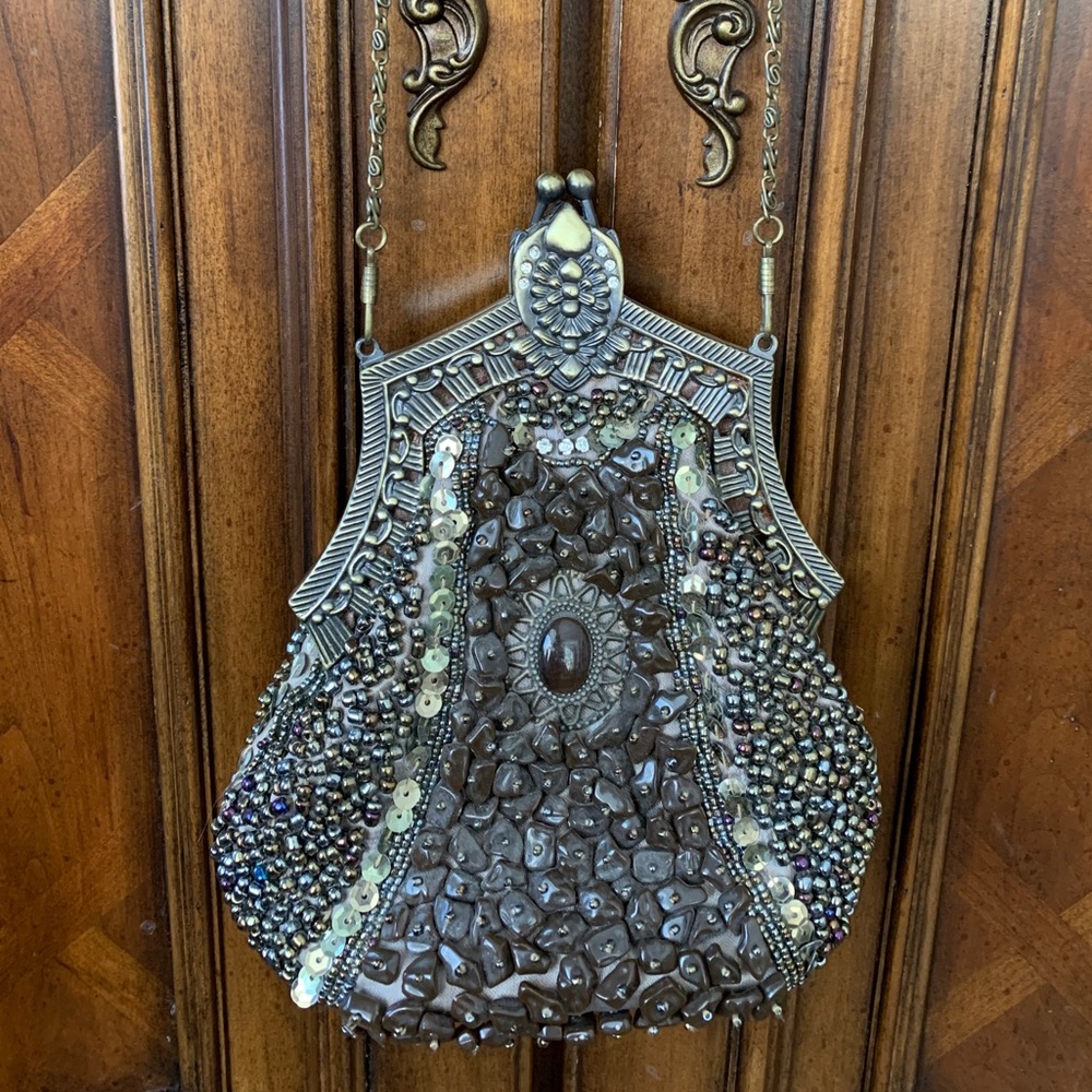 🤎 Vintage Beaded Mini Purse 🤎